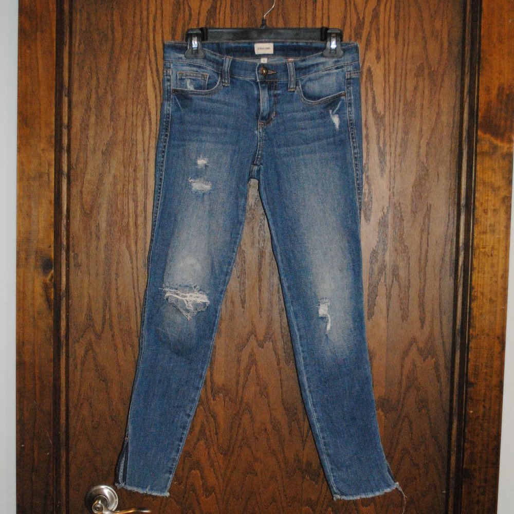 Sneak Peek Low Rise Skinny Stretch Jean